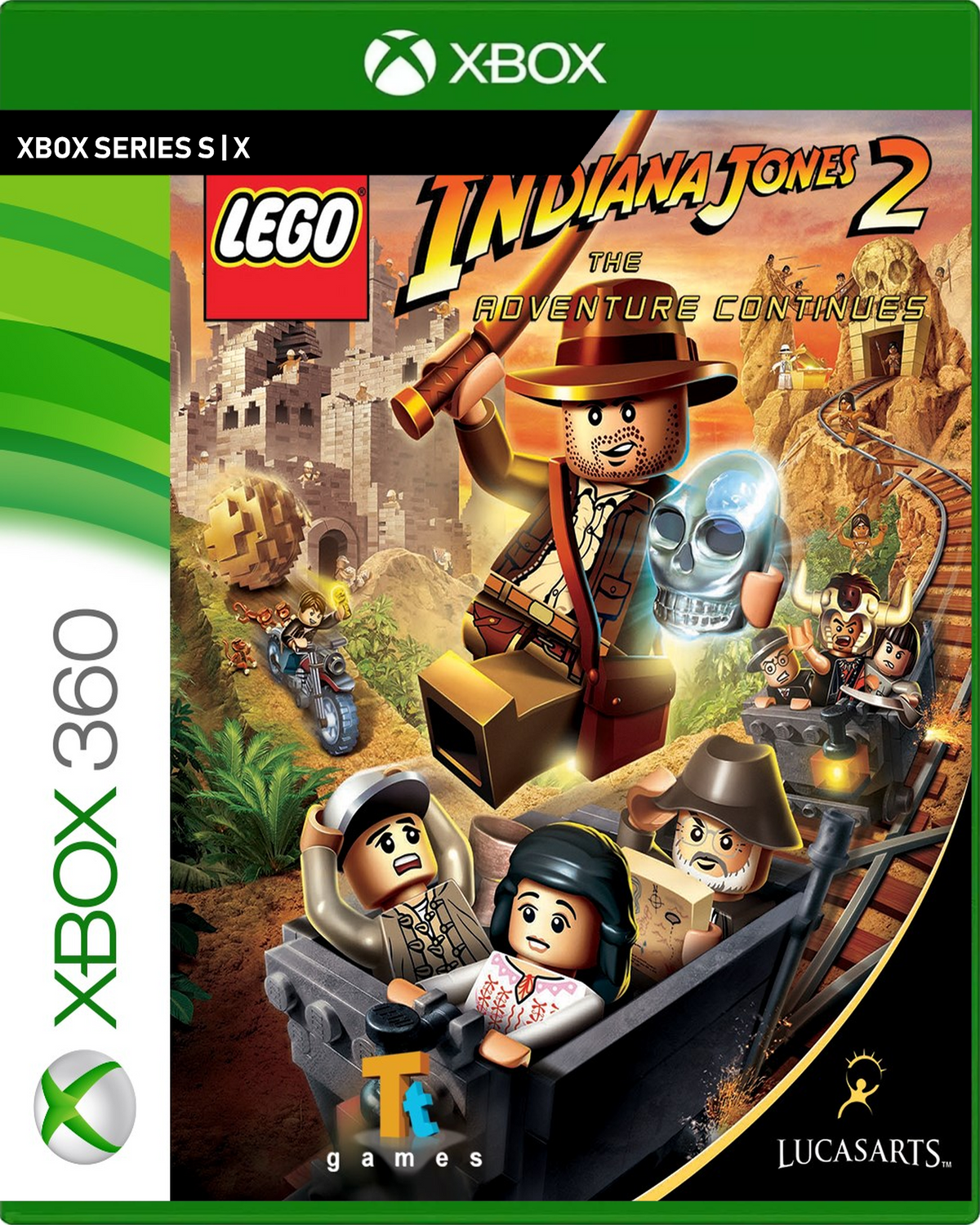 Carátula de LEGO Indiana Jones 2 - Xbox Series X|S