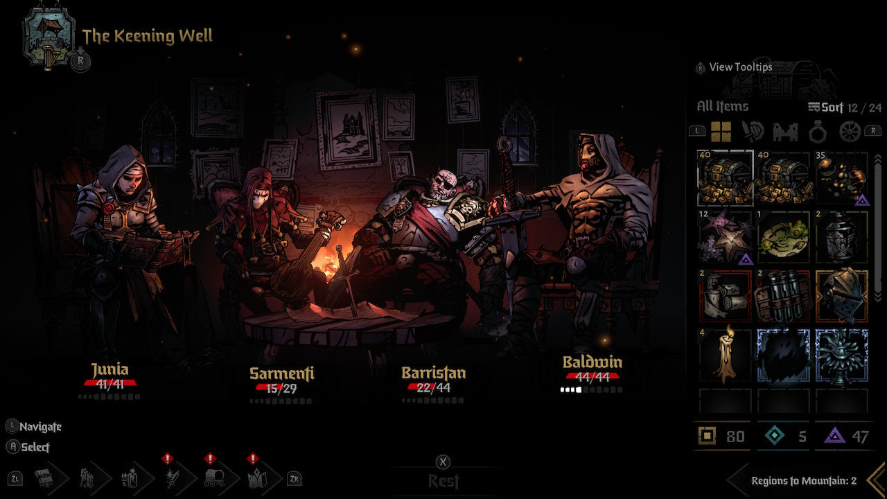 Captura de juego de Darkest Dungeon II: Oblivion Edition - Nintendo Switch - imagen 3