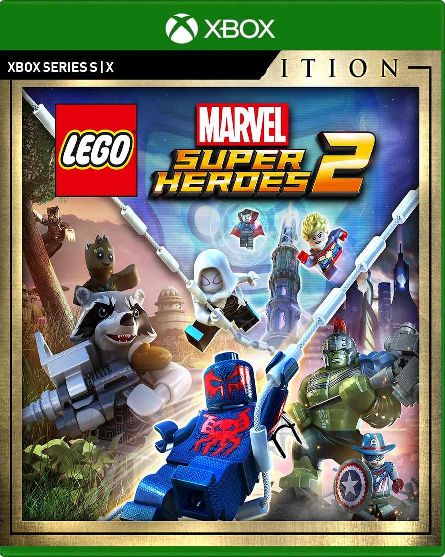 Carátula de LEGO Marvel Super Heroes 2 Deluxe Edition - Xbox Series X|S