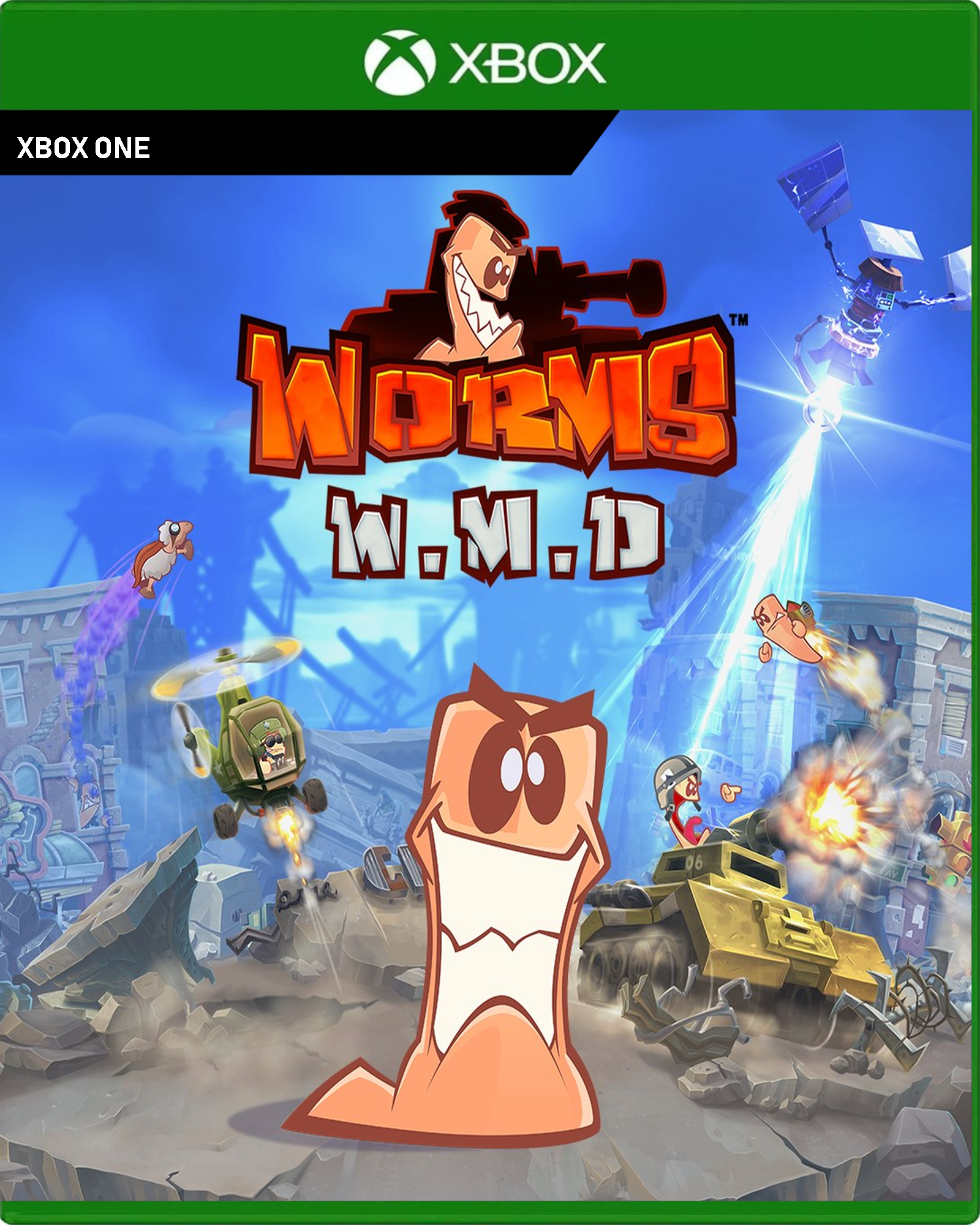 Carátula de Worms W. M. D - Xbox One