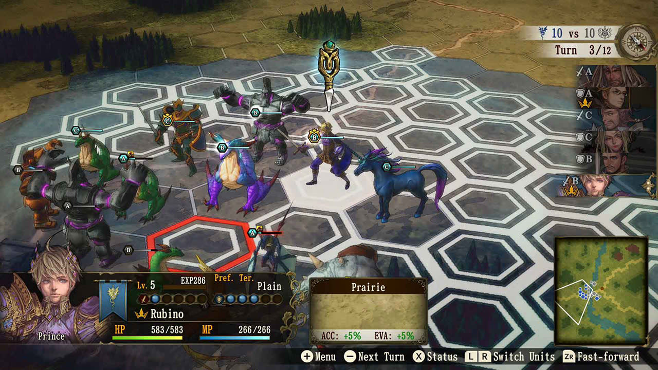 Captura de juego de BRIGANDINE The Legend of Runersia - Nintendo Switch - imagen 5