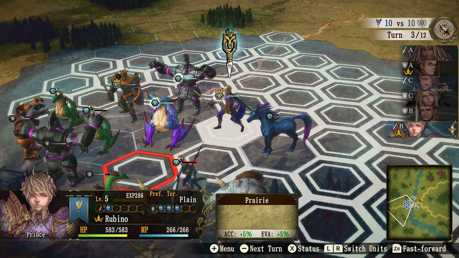 Captura de juego de BRIGANDINE The Legend of Runersia - Nintendo Switch - imagen 5