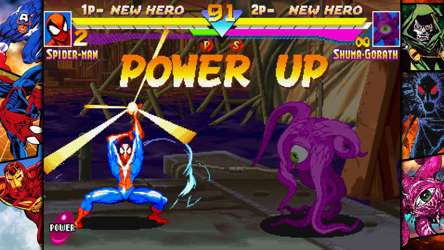 Captura de juego de MARVEL vs. CAPCOM Fighting Collection: Arcade Classics - PS4 - imagen 3