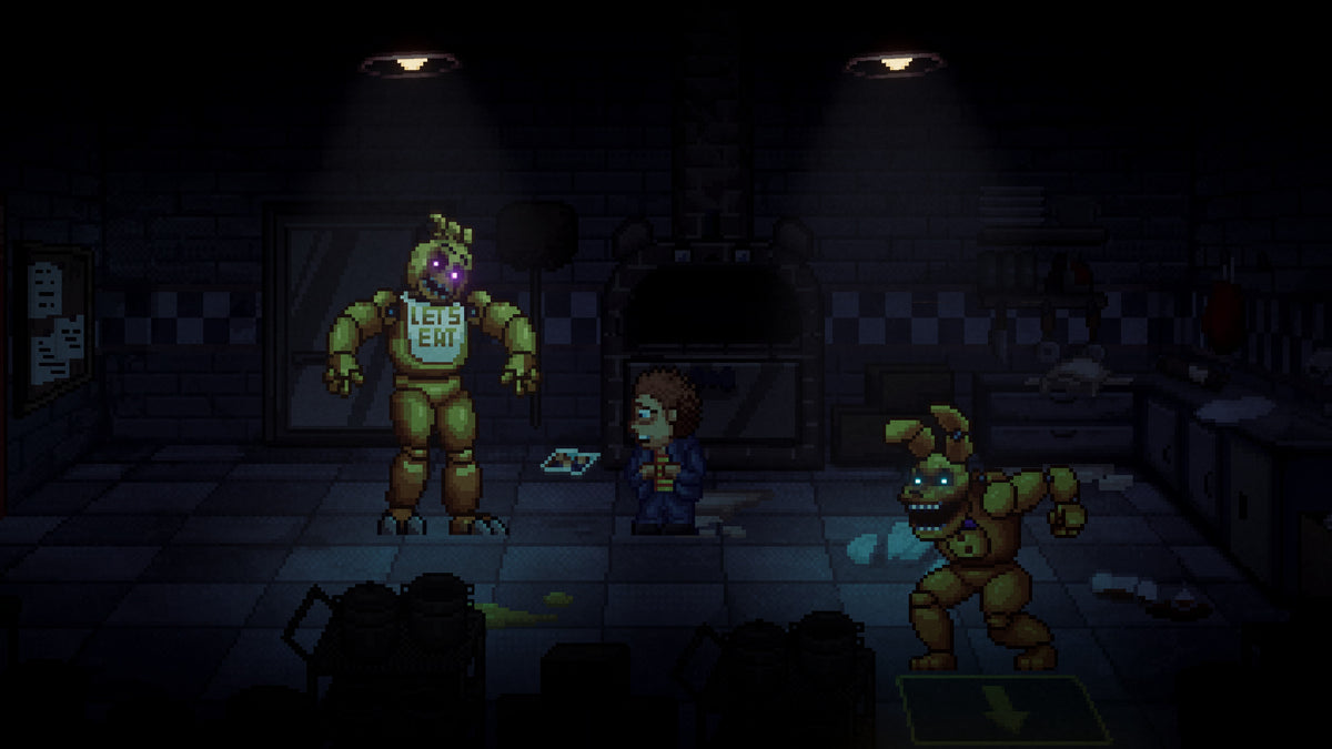 Captura de juego de Five Nights at Freddys: Into the Pit - PS5 - imagen 2