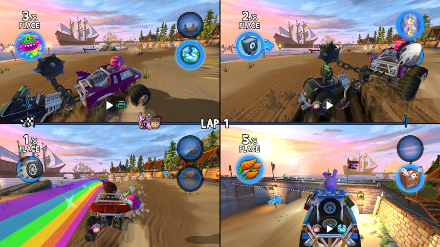 Captura de juego de Beach Buggy Racing 2: Island Adventure - PS4 - imagen 4