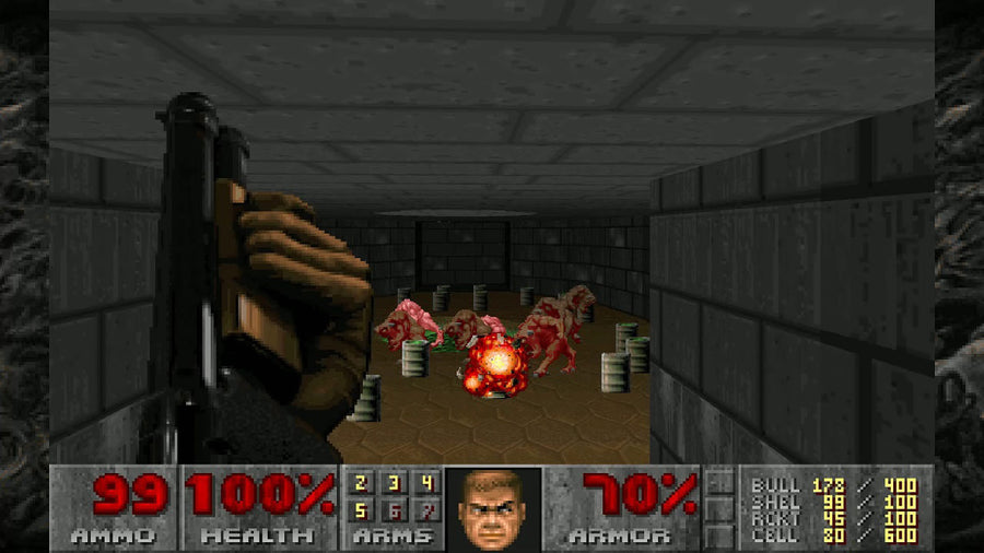 Captura de juego de DOOM (1993) - Nintendo Switch - imagen 3