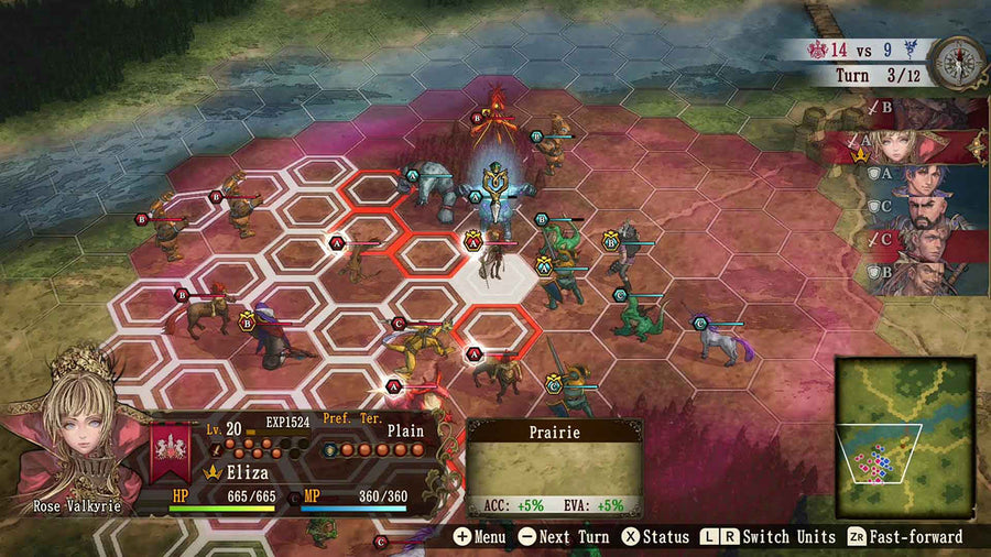 Captura de juego de BRIGANDINE The Legend of Runersia - Nintendo Switch - imagen 6