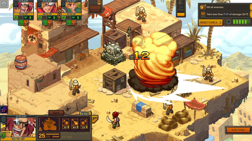 Captura de juego de Metal Slug Tactics - PS5 - imagen 1