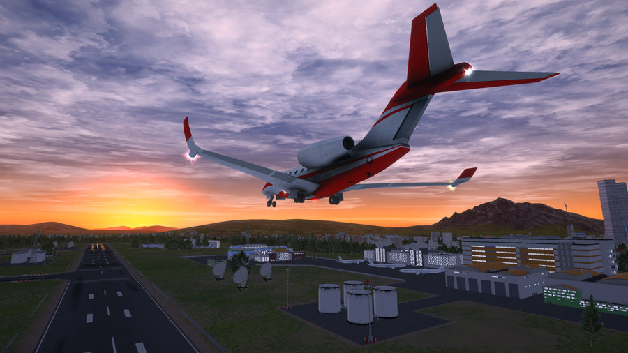 Captura de juego de Airplane Flight Simulator : EVO & Airplane Flight Simulator : Combat Zone Bundle - PS4 - imagen 3