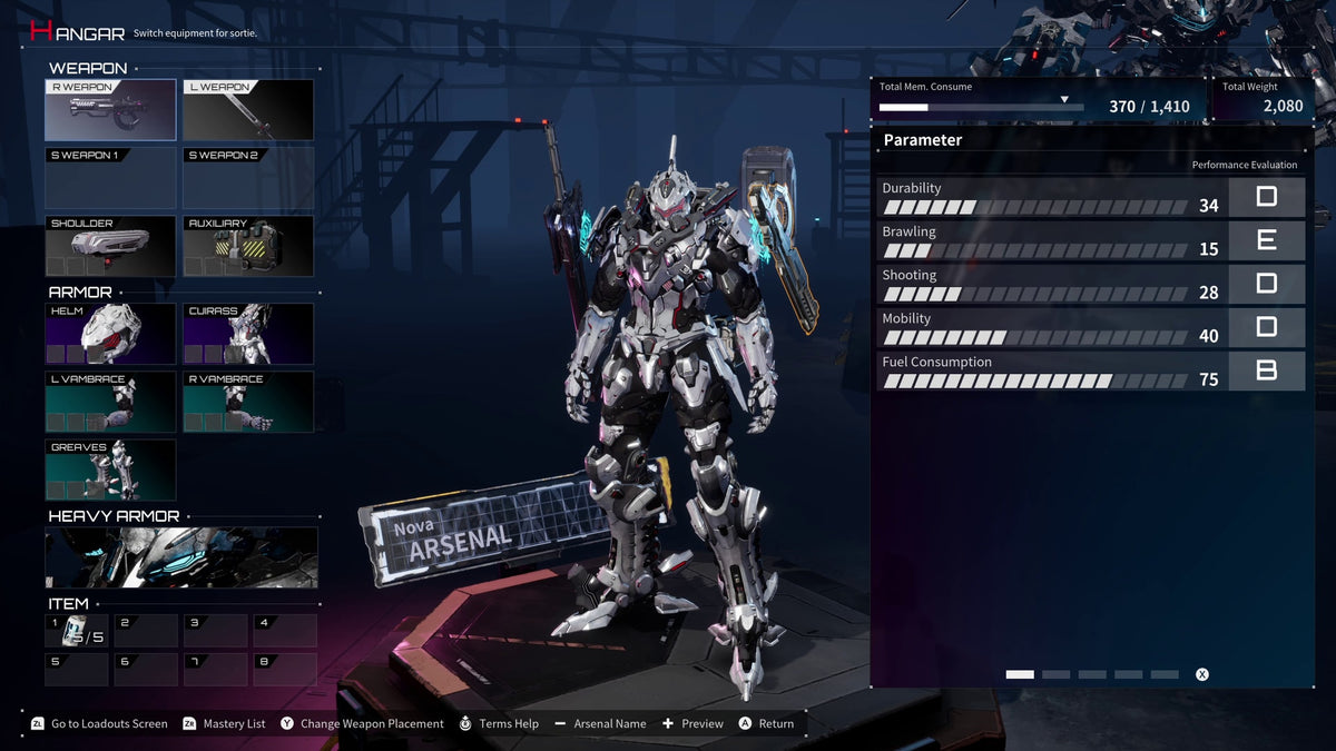 Captura de juego de Daemon X Machina: Titanic Scion - Nintendo Switch 2 - imagen 3