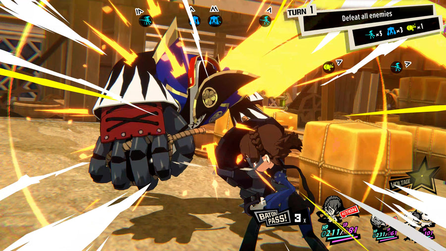 Captura de juego de Persona 5 Tactica - PS5 - imagen 3