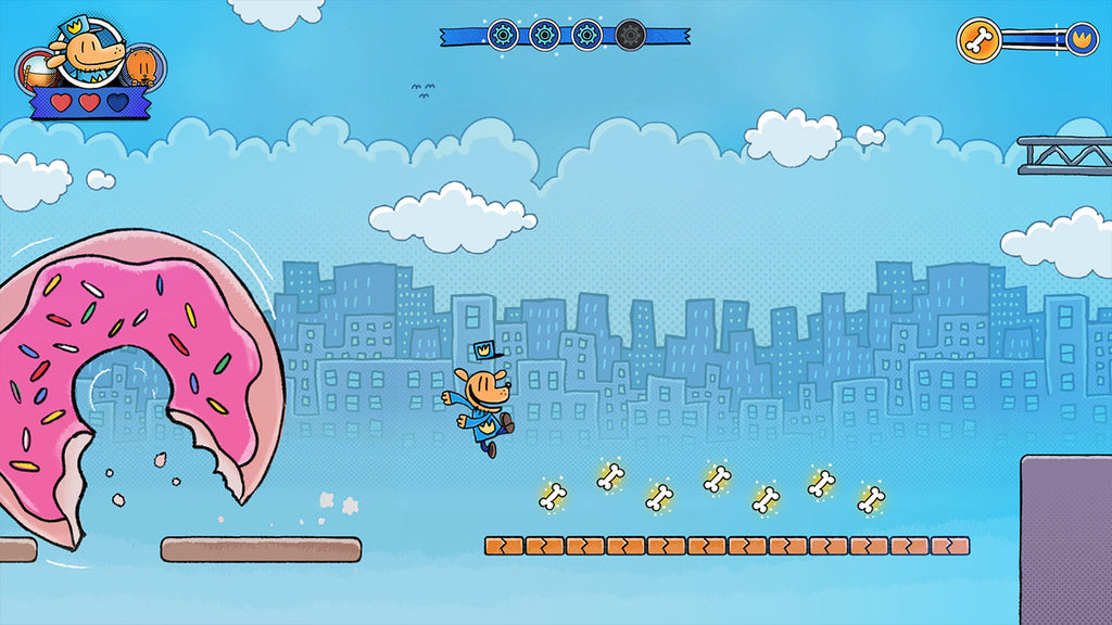 Captura de juego de Dog Man: Mission Impawsible - Nintendo Switch - imagen 1