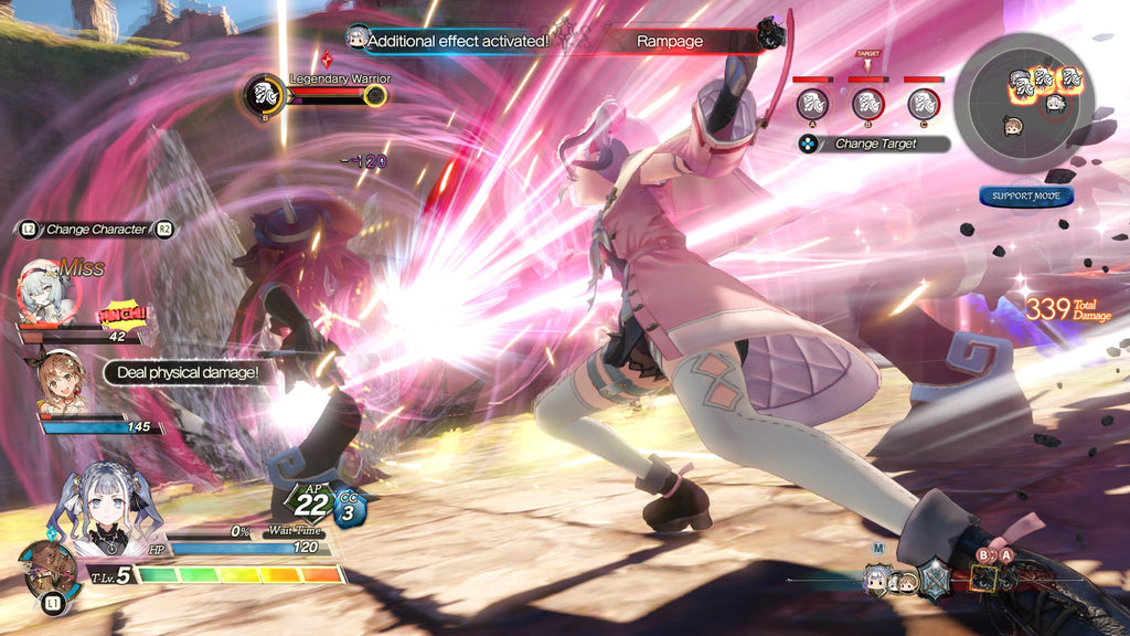 Captura de juego de Atelier Ryza 2: Lost Legends & the Secret Fairy DX (PS4&5 - PS5 - imagen 2