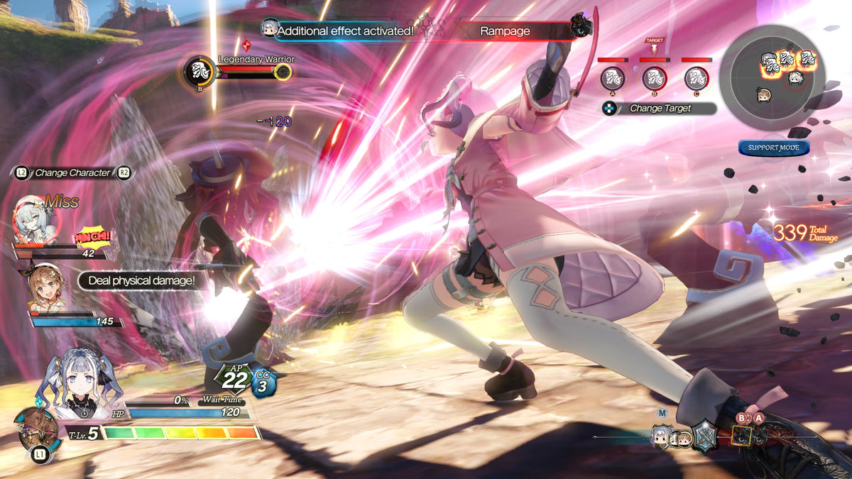 Captura de juego de Atelier Ryza 2: Lost Legends & the Secret Fairy DX (PS4&5 - PS5 - imagen 2