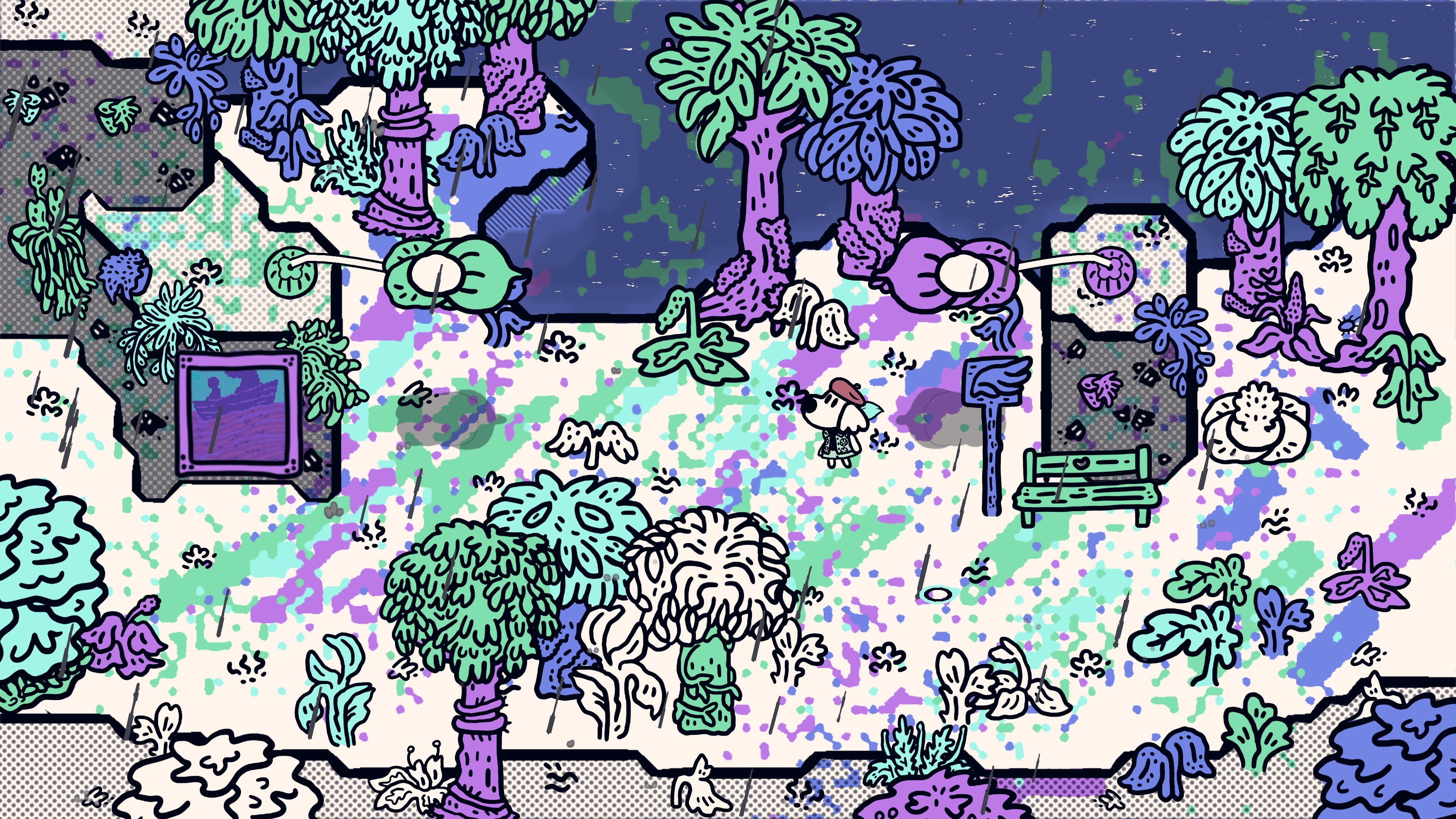 Captura de juego de Chicory: A Colorful Tale - PS5 - imagen 5
