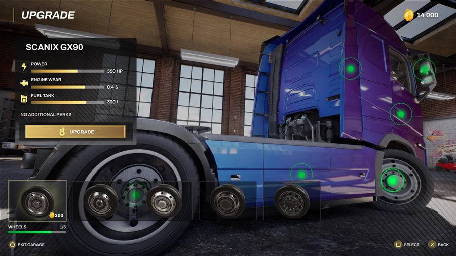Captura de juego de Truck Simulator 25: Euro Driver - PS4 - imagen 4