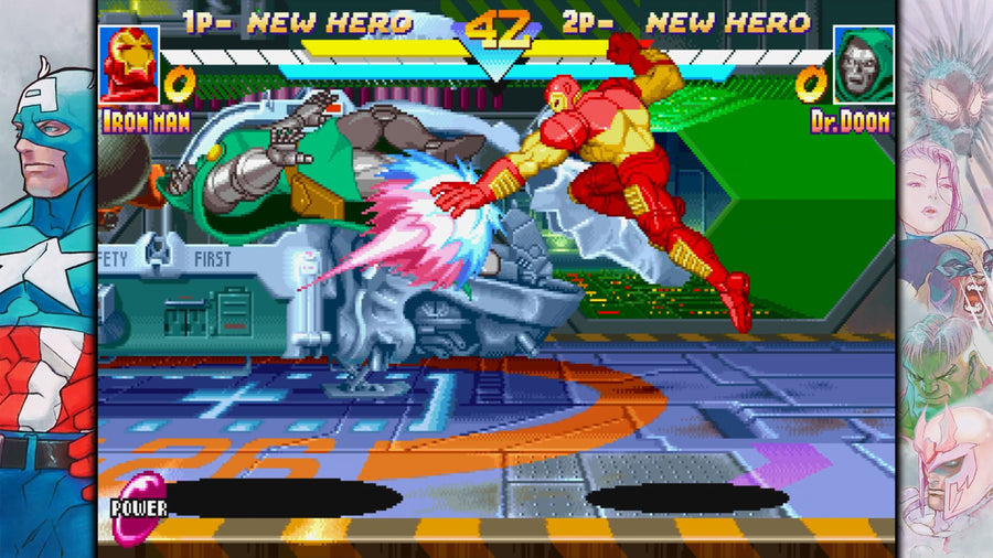 Captura de juego de MARVEL vs. CAPCOM Fighting Collection: Arcade Classics - PS4 - imagen 2