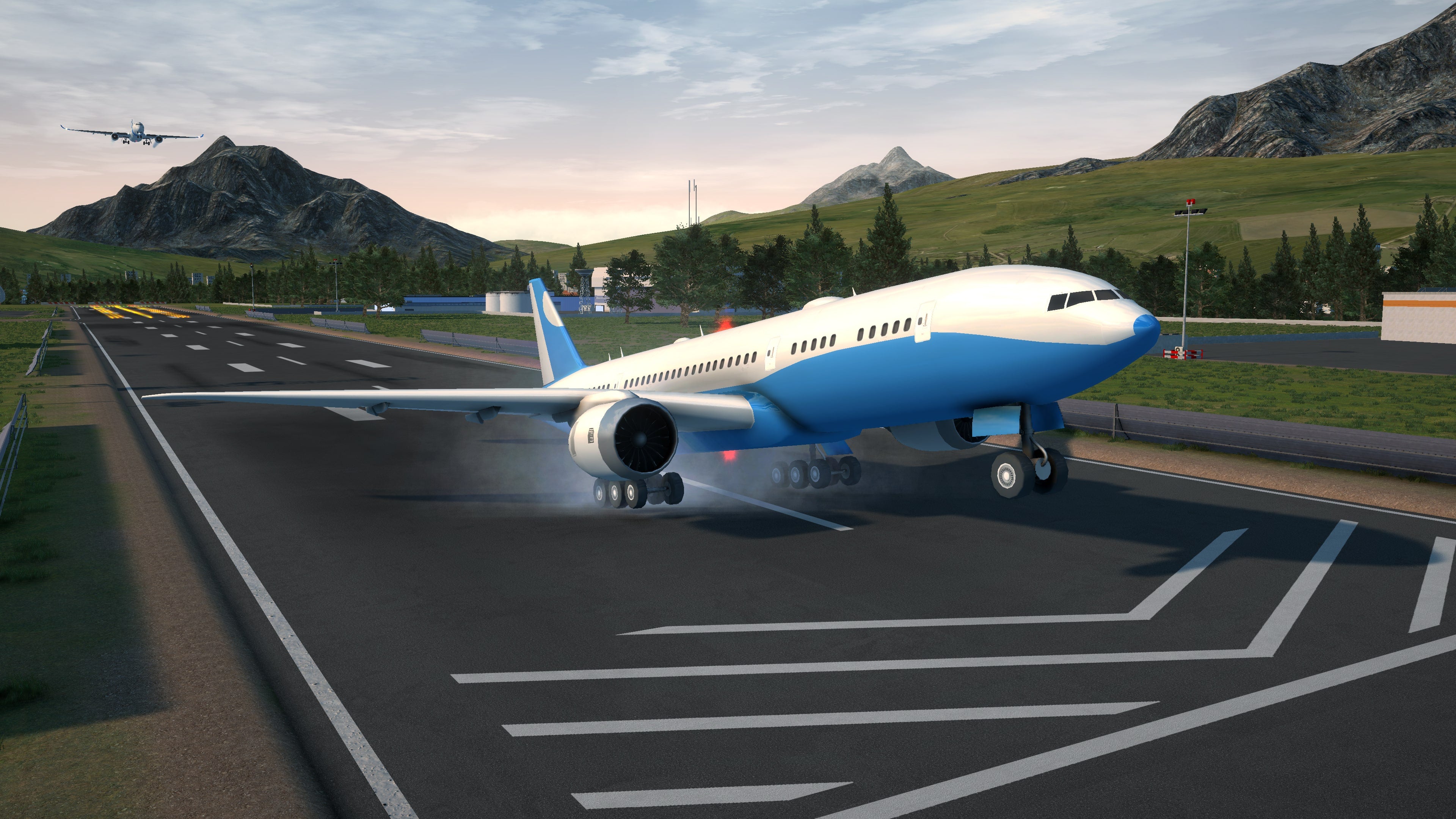 Captura de juego de Airplane Flight Simulator : EVO & Combat Zone + Bus Driving Simulator : EVO Bundle - PS5 - imagen 2