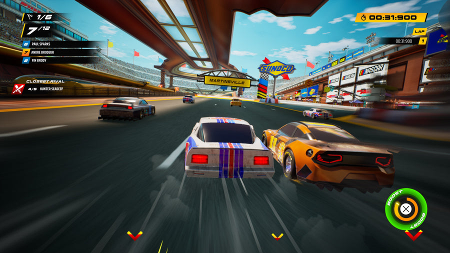 Captura de juego de NASCAR Arcade Rush - PS4 - imagen 5