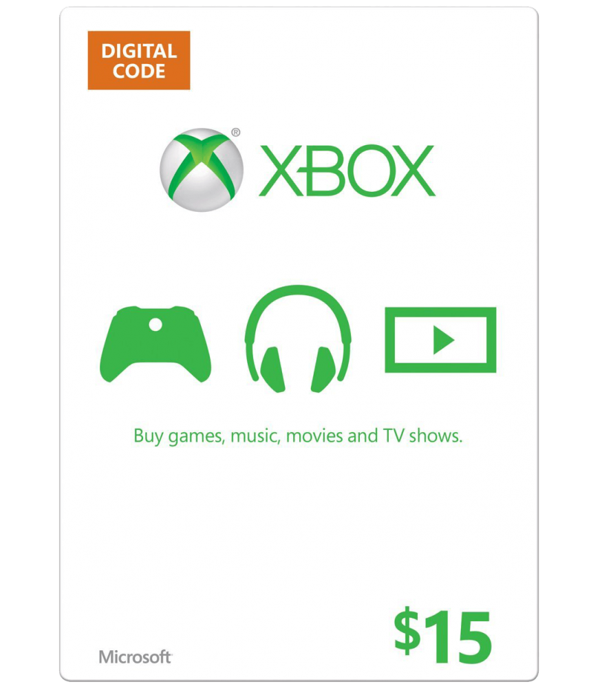 $15 XBOX Gift Card