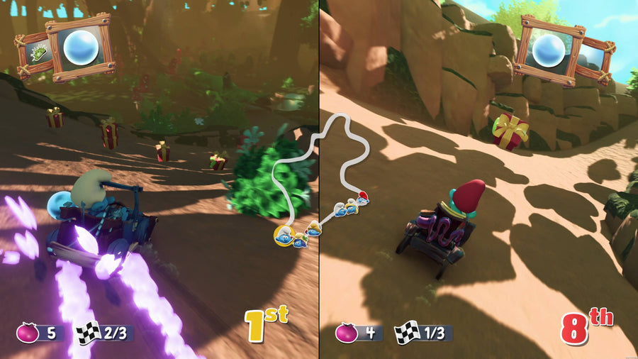 Captura de juego de Smurfs Kart - PS5 - imagen 3