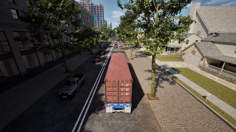 Captura de juego de Truck Simulator Cargo Driver 2024 - USA - PS4 - imagen 5