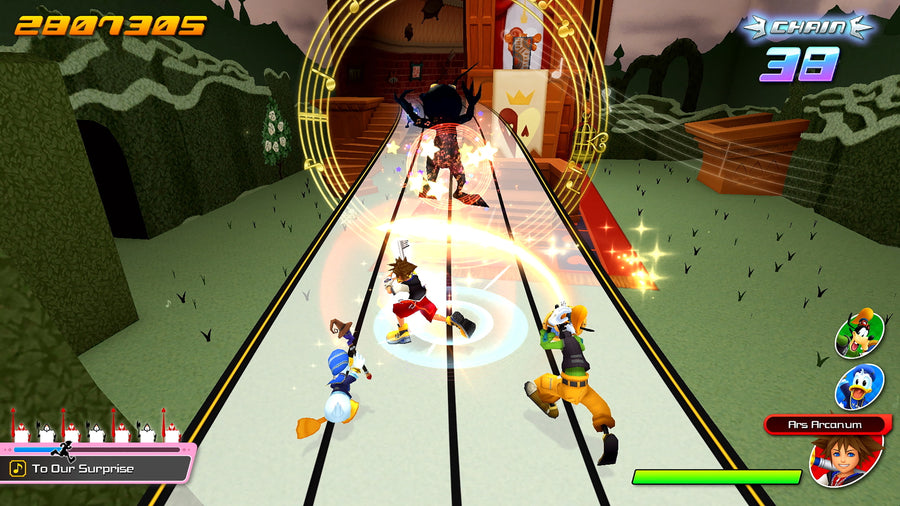 Captura de juego de KINGDOM HEARTS Melody of Memory - PS4 - imagen 1