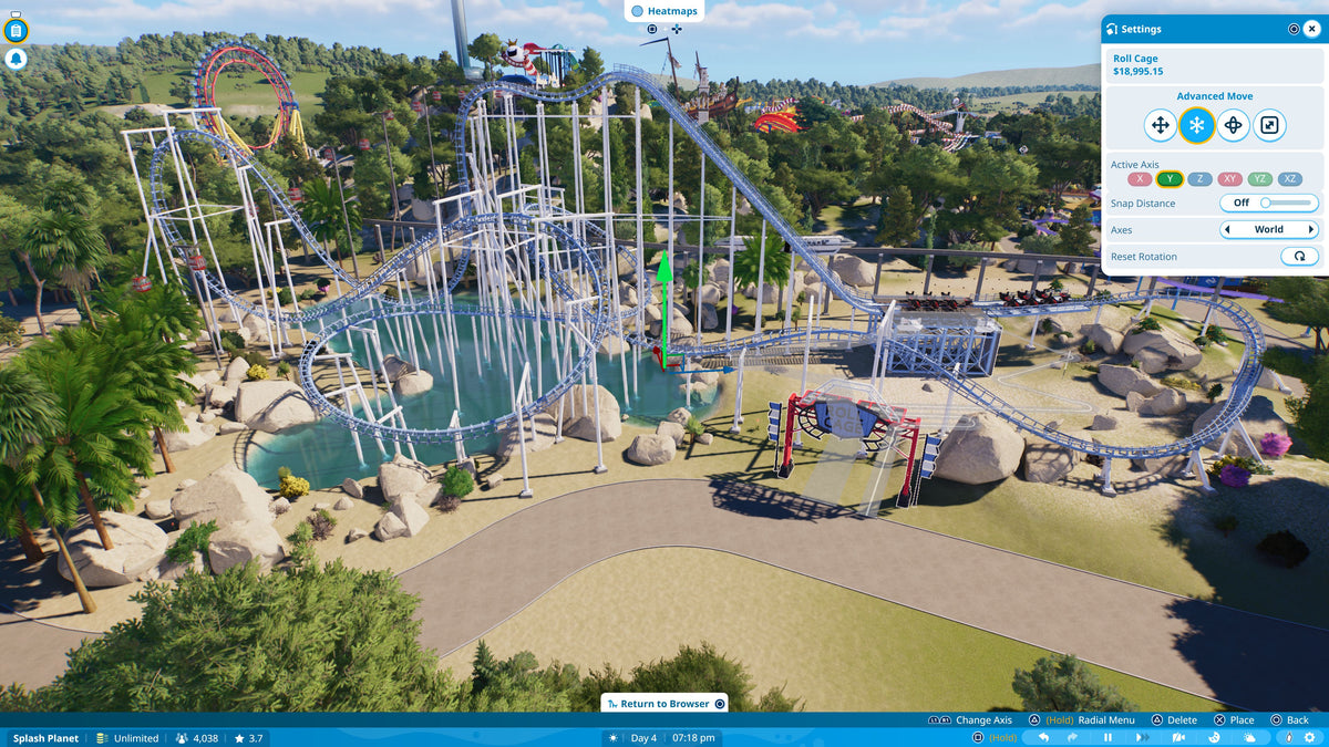 Captura de juego de Planet Coaster 2: Deluxe Edition - PS5 - imagen 3