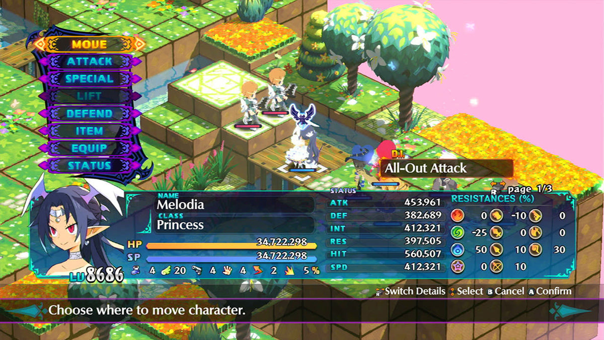 Captura de juego de Disgaea 6: Defiance of Destiny - Nintendo Switch - imagen 6