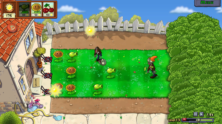 Captura de juego de Plants vs. Zombies: Replanted - PS4 - imagen 3