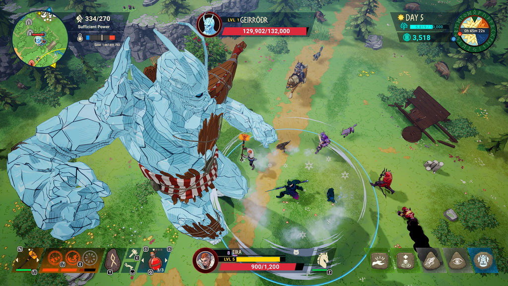 Captura de juego de Tribes of Midgard - PS4 - imagen 1