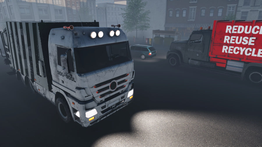 Captura de juego de Euro Truck Sim Driver Simulator 24 - Garbage - PS5 - imagen 1