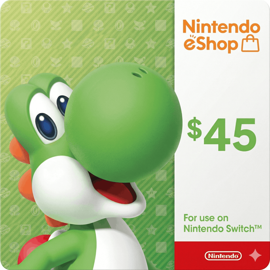 $45 Nintendo Gift Card EEUU