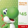 $45 Nintendo Gift Card EEUU