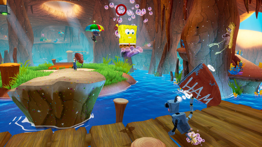Captura de juego de SpongeBob SquarePants: Battle for Bikini Bottom - Rehydrated - PS4 - imagen 2