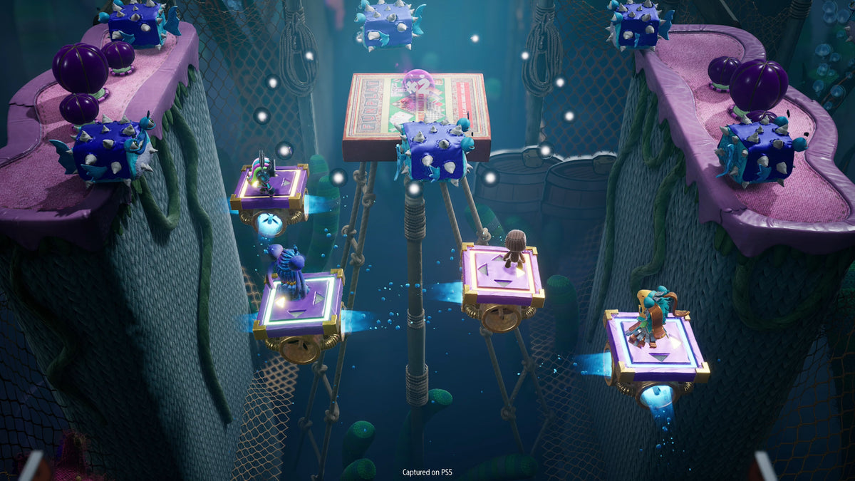 Captura de juego de Sackboy: A Big Adventure - PS5 - imagen 4