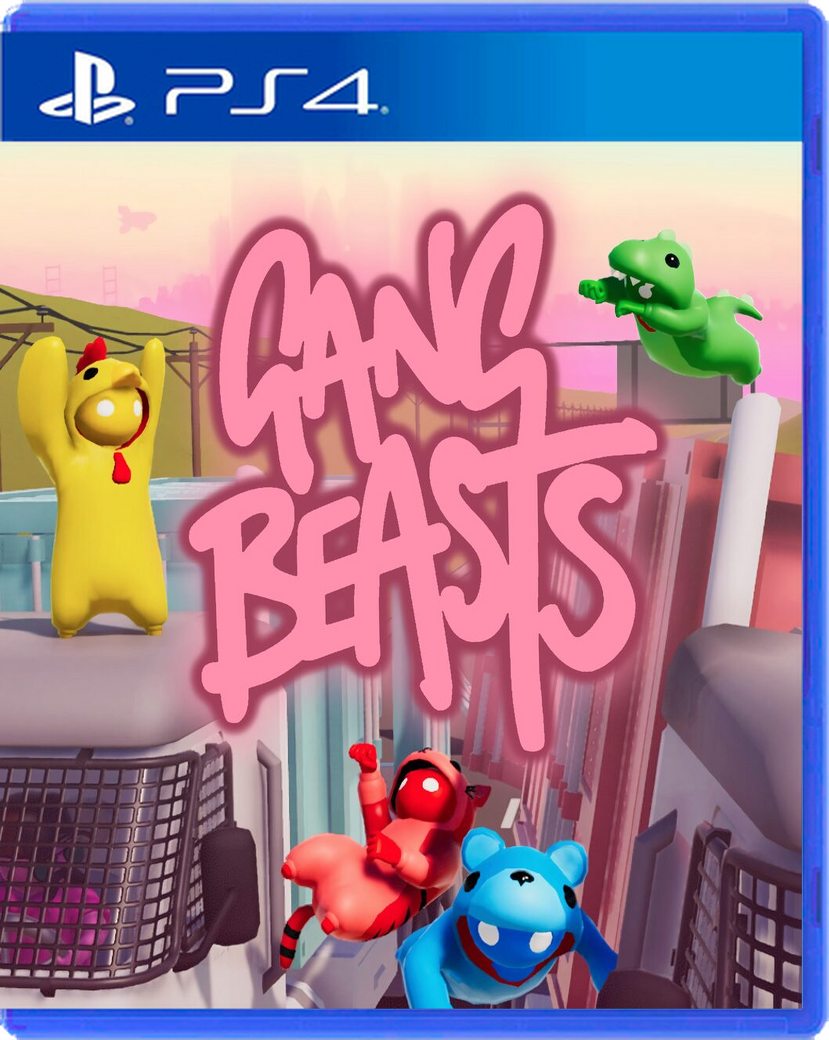 Carátula de Gang Beasts - PS4