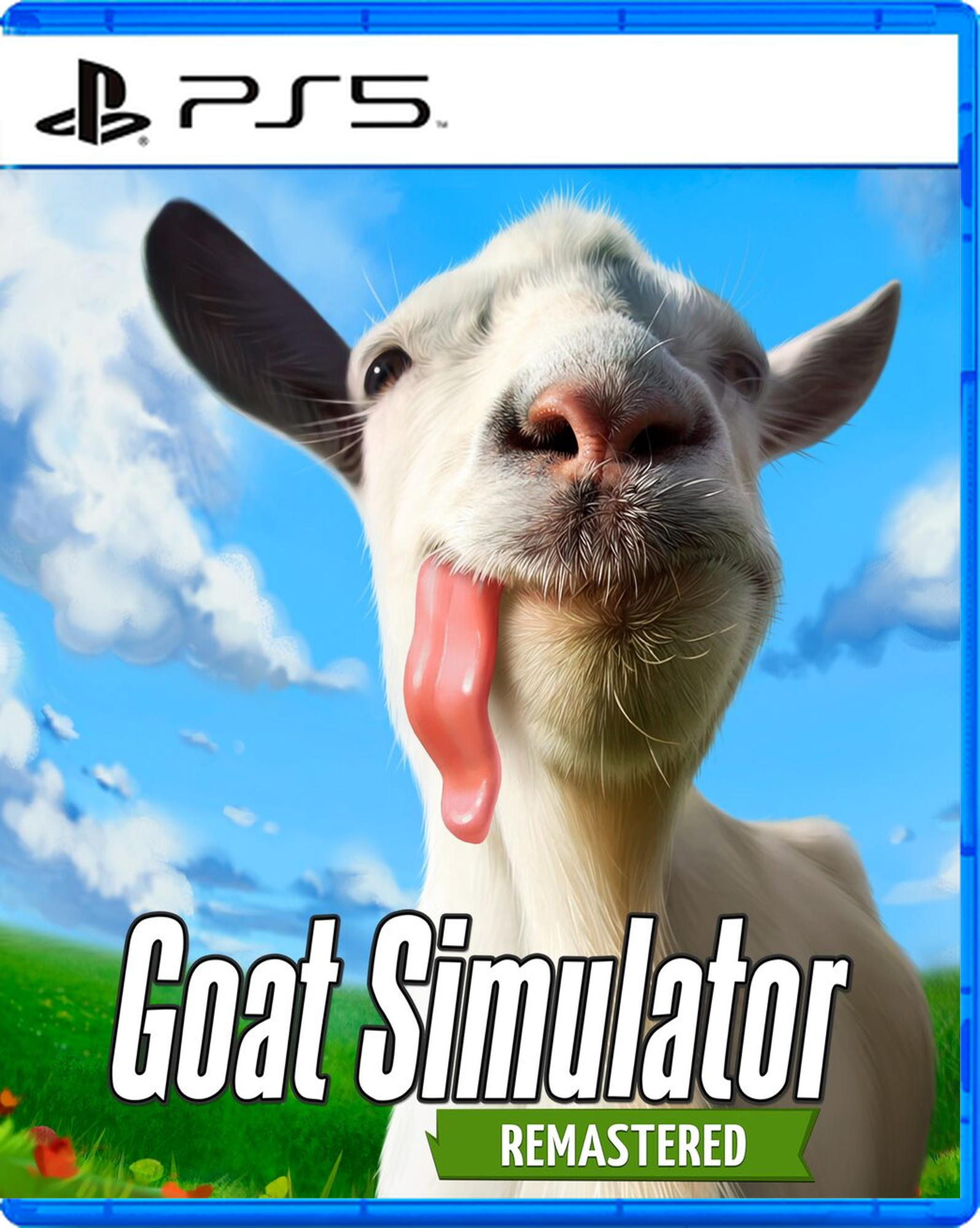 Carátula de Goat Simulator: Remastered - PS5