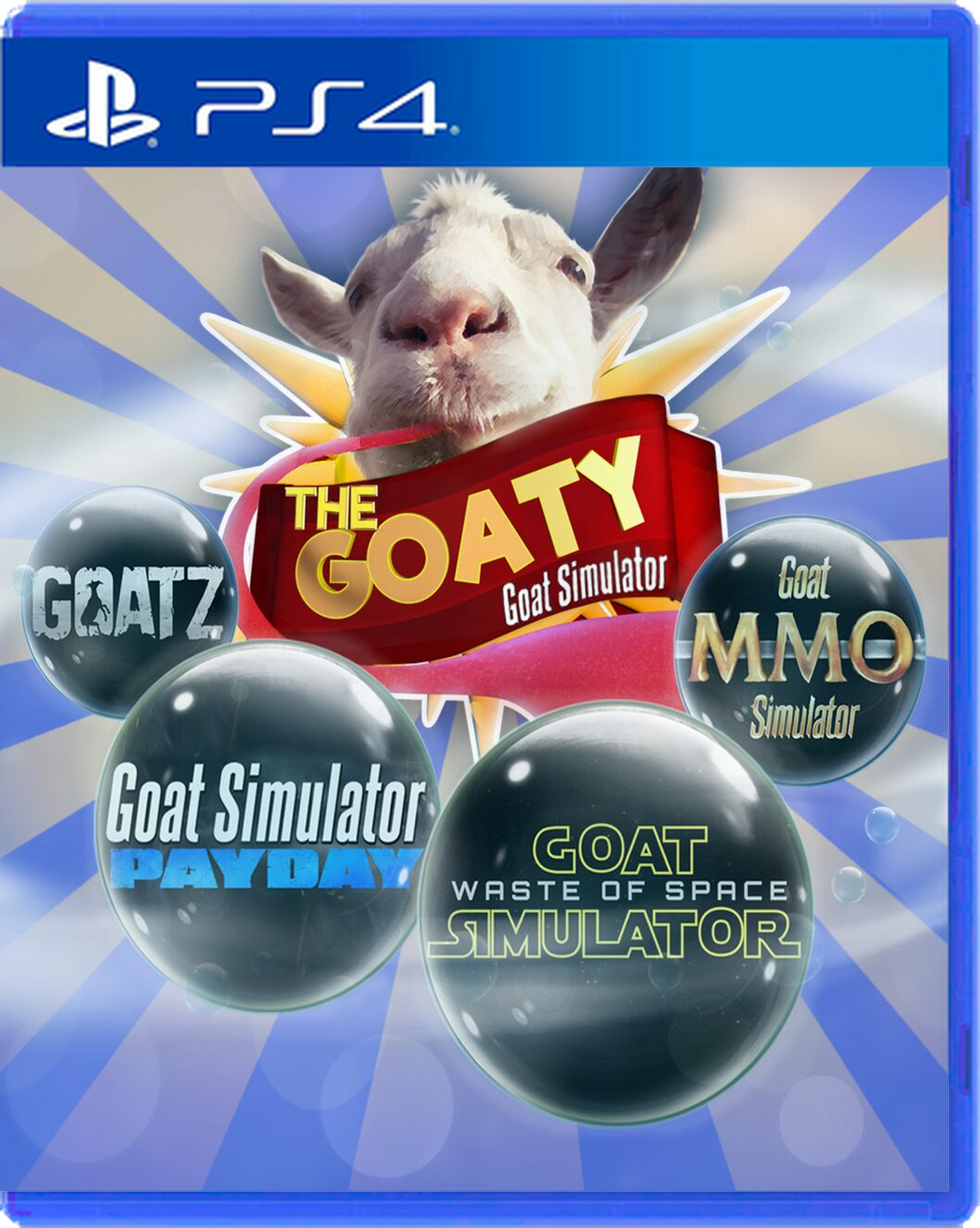 Carátula de Goat Simulator: The GOATY - PS4