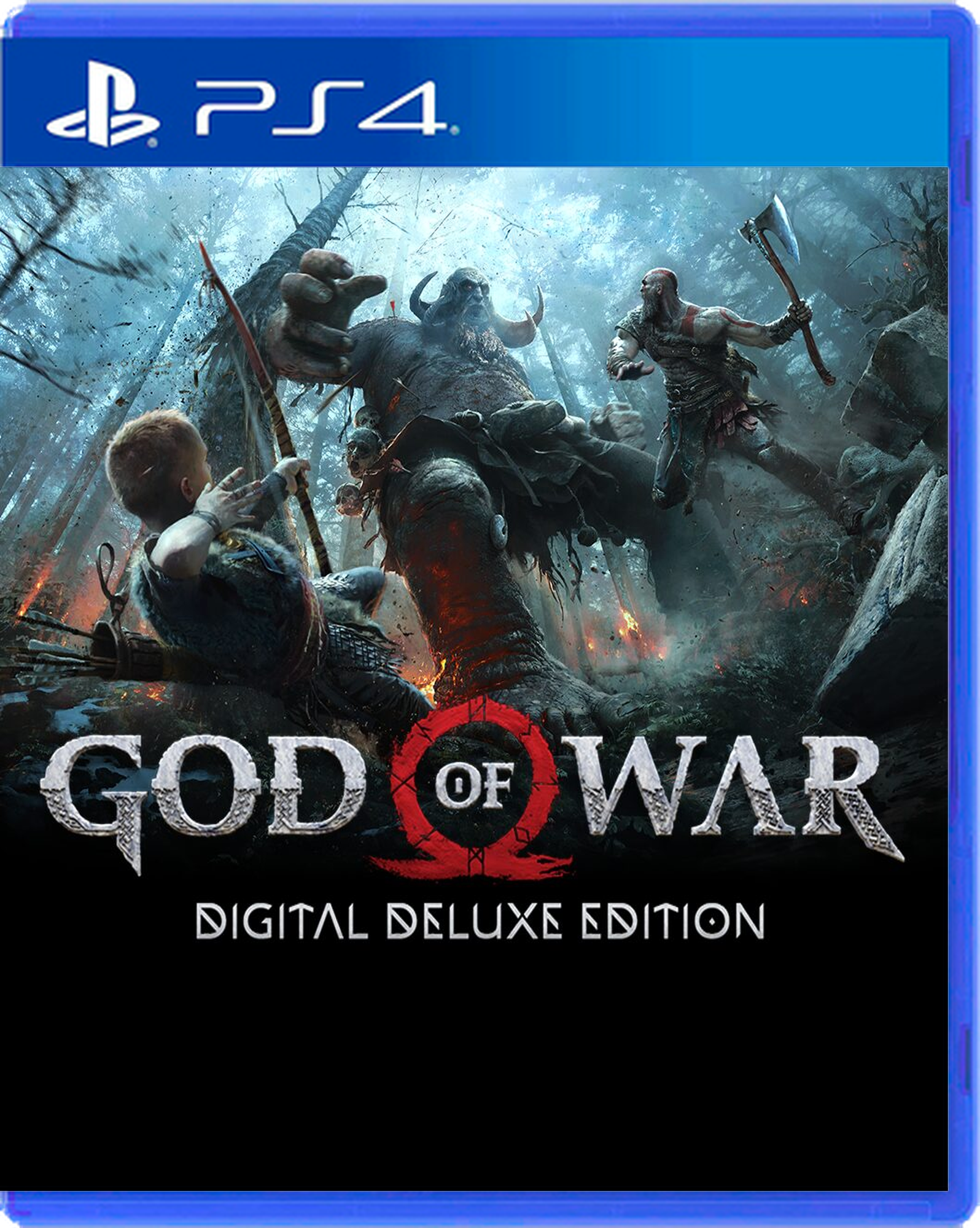Carátula de God of War Digital Deluxe Edition - PS4