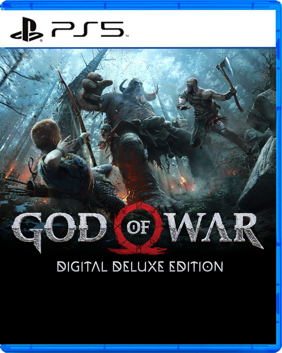 Carátula de God of War Digital Deluxe Edition - PS5