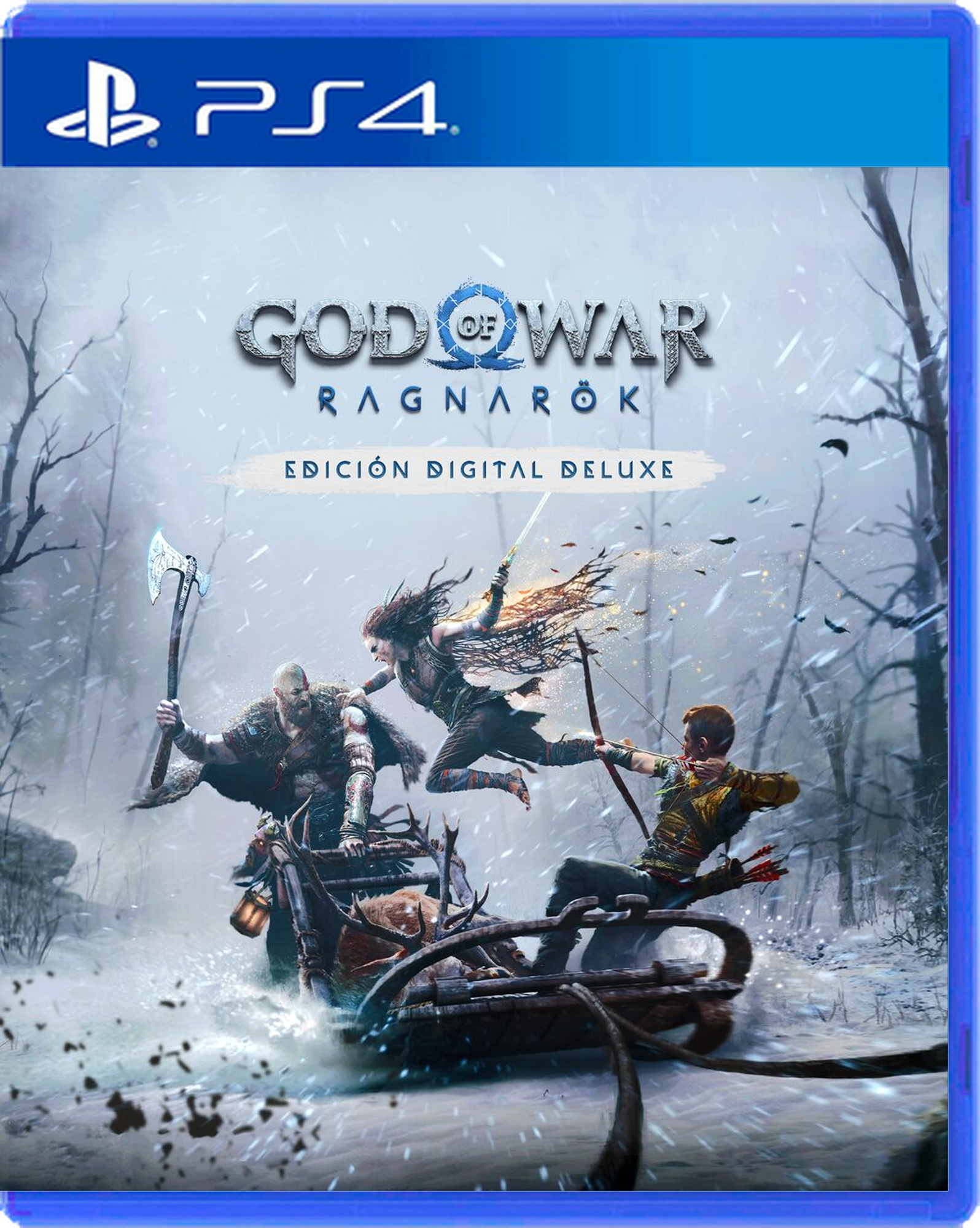 Carátula de God of War Ragnarök Digital Deluxe Edition - PS4