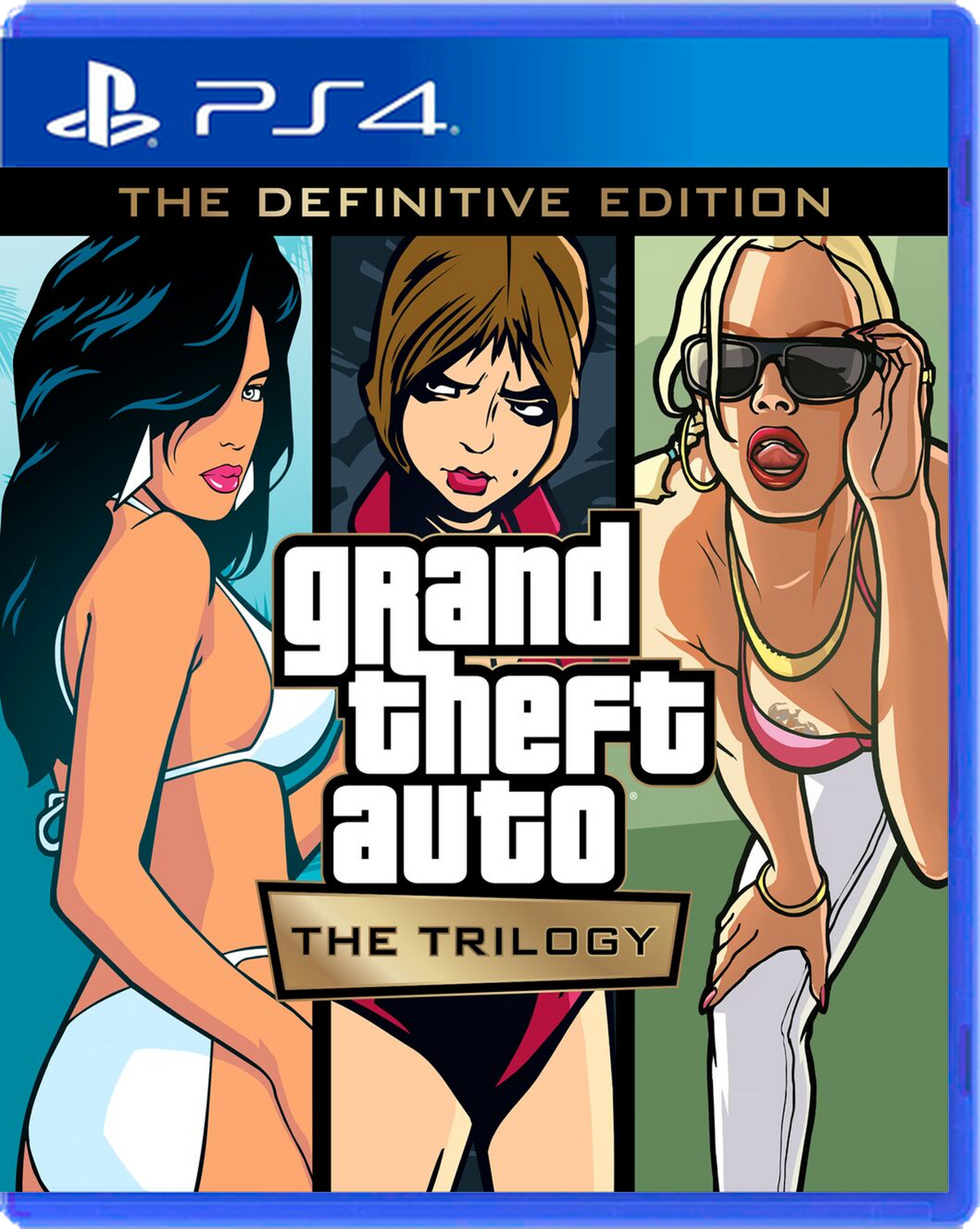 Carátula de Grand Theft Auto: The Trilogy – The Definitive Edition - PS4