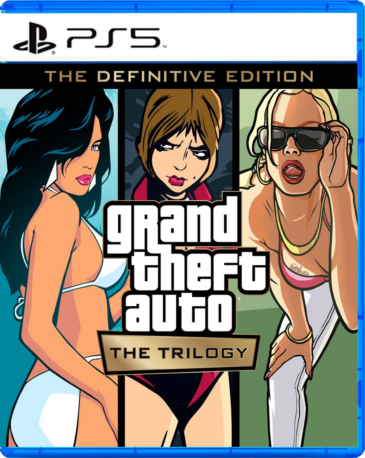 Carátula de Grand Theft Auto: The Trilogy – The Definitive Edition - PS5