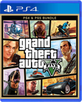 Carátula de Grand Theft Auto V - PS4