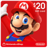 $20 Nintendo Gift Card EEUU