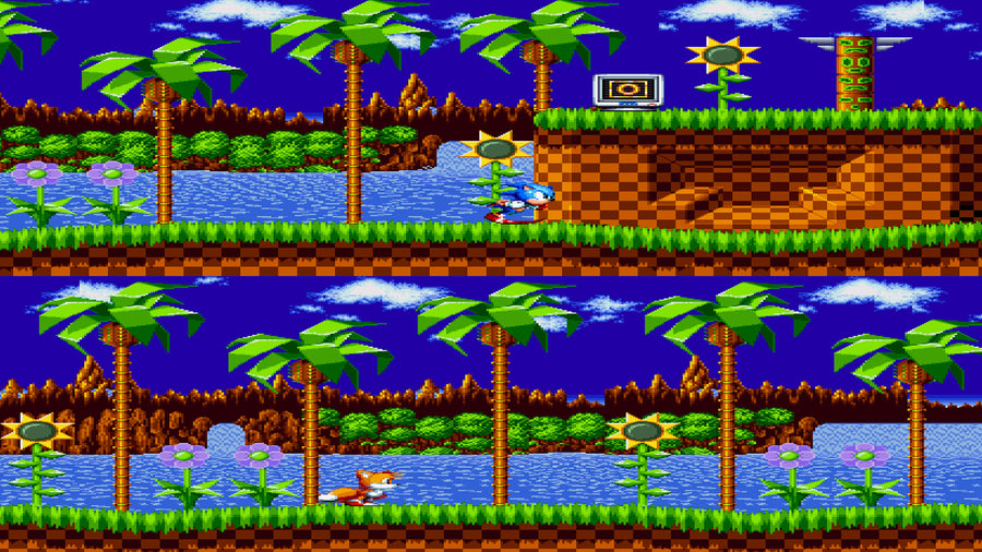 Captura de juego de Sonic Mania - PS4 - imagen 1