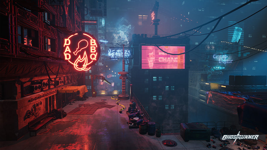 Captura de juego de Ghostrunner - PS4 - imagen 3