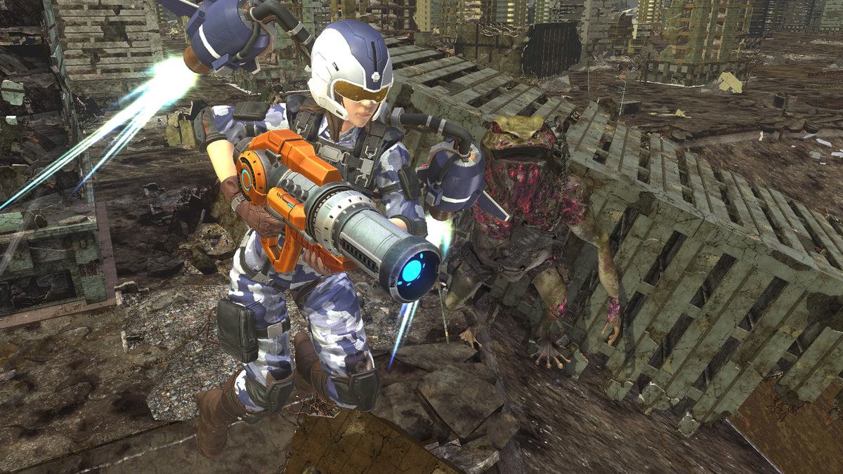 Captura de juego de EARTH DEFENSE FORCE 6 - PS4 - imagen 3