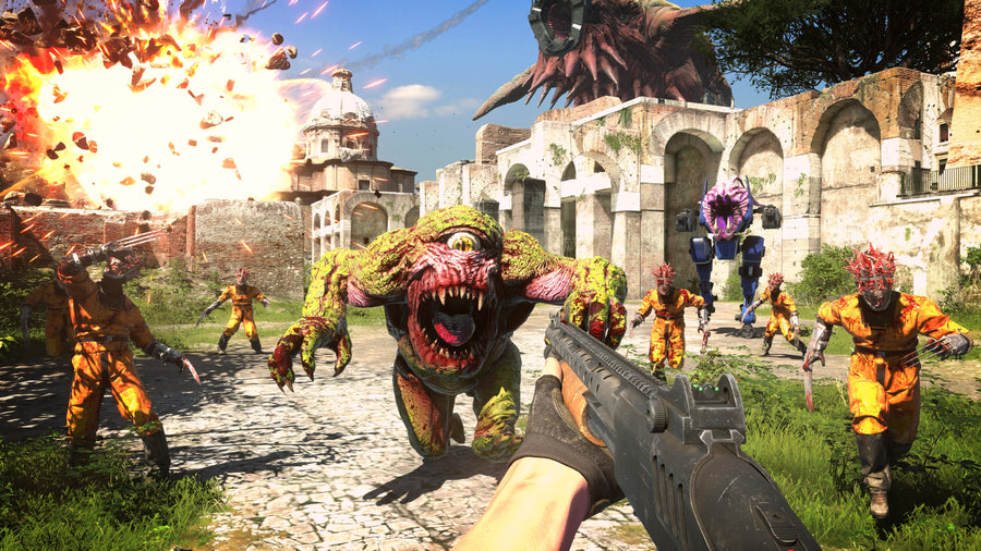 Captura de juego de Serious Sam 4 - PS5 - imagen 1